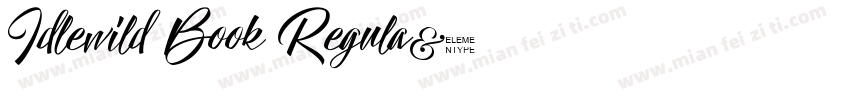 Idlewild Book Regula字体转换
